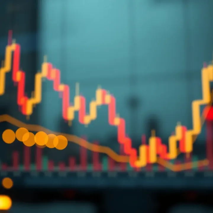 Bearish candlestick pattern illustrating a market price decline