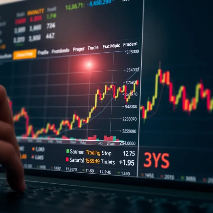 Graph displaying different trading platform features comparison