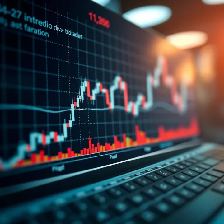 Illustration of Price Direction Prediction in Binary Options Graph showing the price direction prediction of a financial asset in binary options trading
