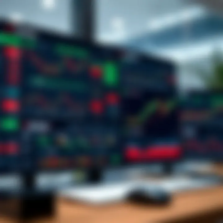 Dashboard displaying various trading tools and analytics for efficient market analysis