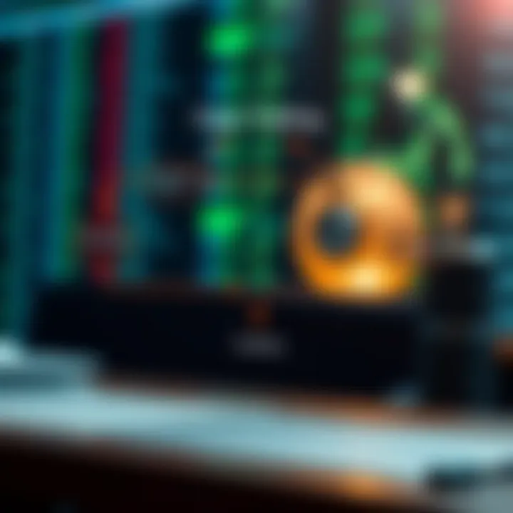 Strategy Flow Diagram for Copy Trading Investment Decisions Conceptual illustration of strategy flow with arrows indicating decision-making in copy trading investments