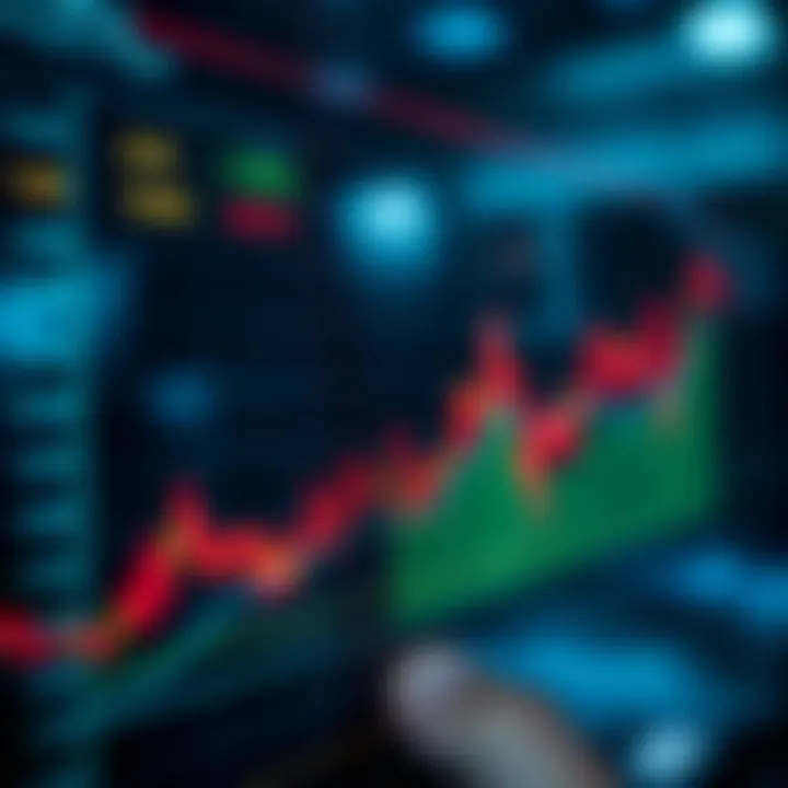 Graph illustrating synchronization of trading actions between investors and expert traders