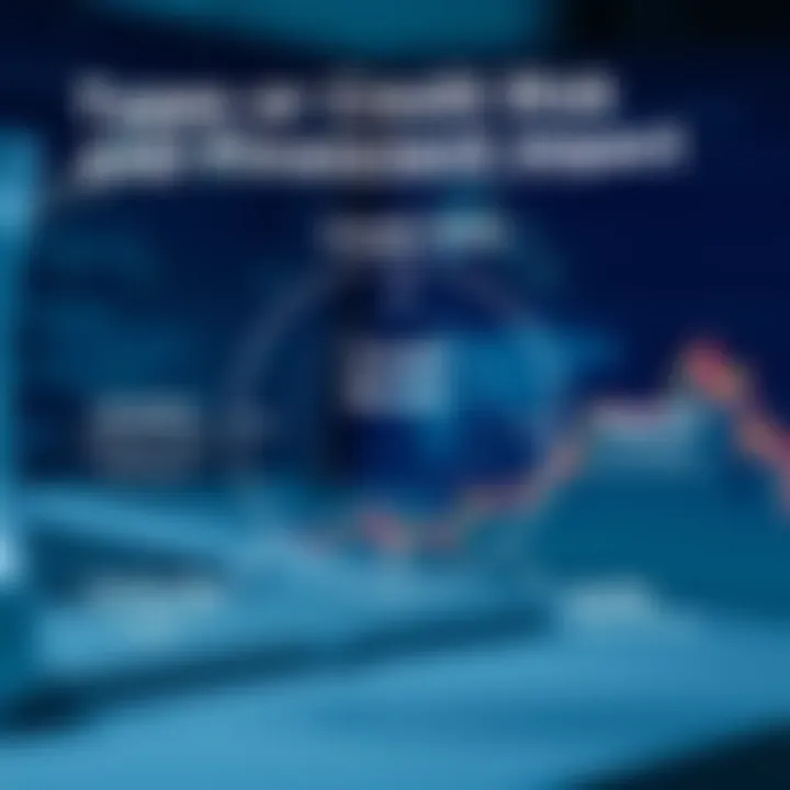 Diagram illustrating different types of credit risk and their impact on financial institutions