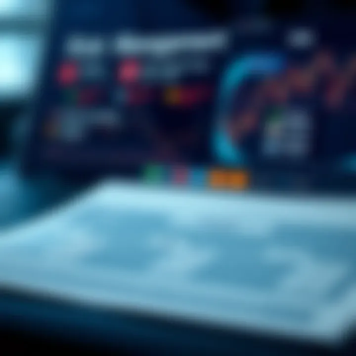 Diagram illustrating key concepts and structure of risk management including identification, analysis, and mitigation stages