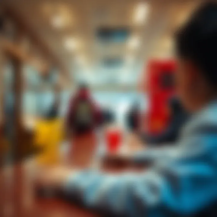 Visual representation of emergency protocols and community involvement in school risk management