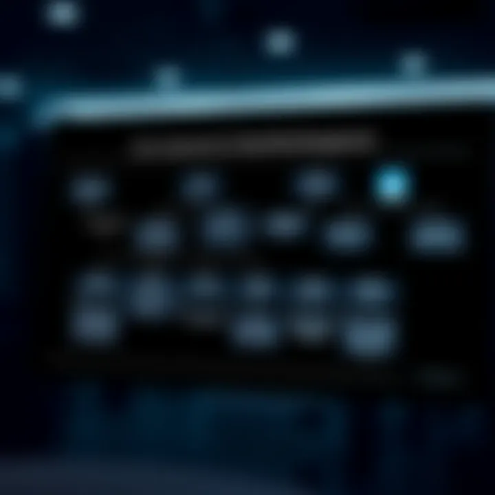 Flowchart illustrating key components and stages of health risk management