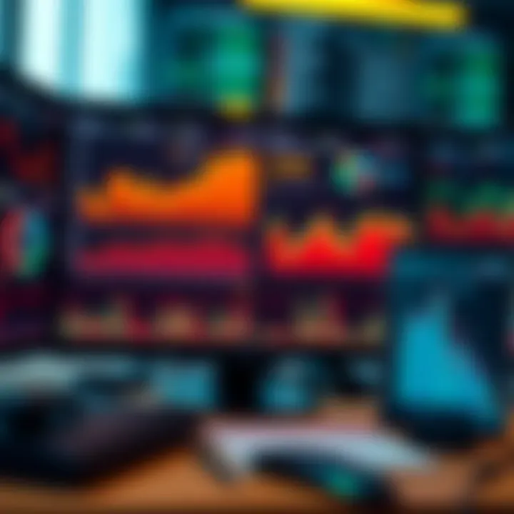 Illustration of continuous risk evaluation and monitoring with charts and analytics to maintain organizational safety and stability