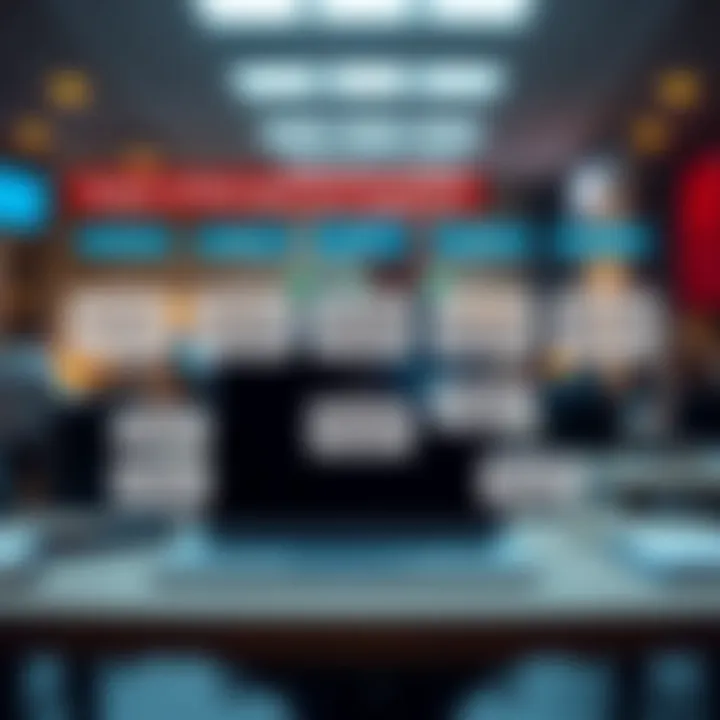 Flowchart illustrating the stages of risk management from identification to monitoring