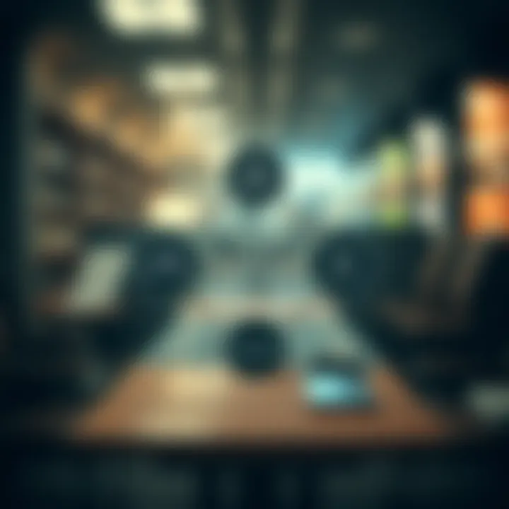 Diagram showing interconnected components of risk management including identification, assessment, and control