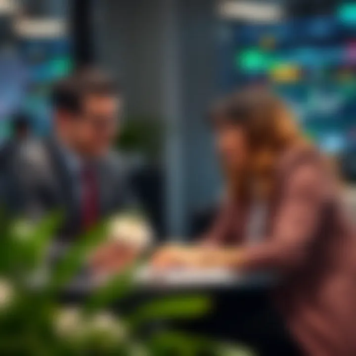 Professional consultation session focusing on strategic risk mitigation techniques