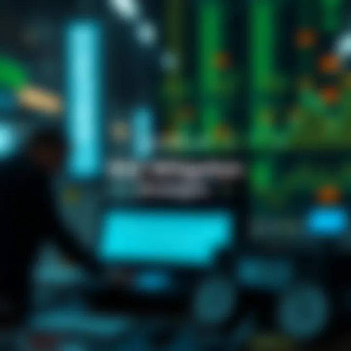 Graphical representation of risk mitigation strategies and their benefits