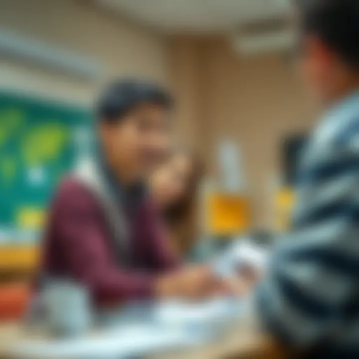 Collaborative Safety Planning in Educational Environments Illustration of school community members collaborating in safety planning and emergency response strategies