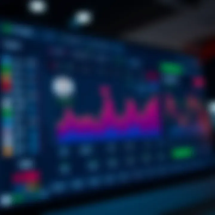 Dashboard of a trading platform displaying trader profiles and risk management options