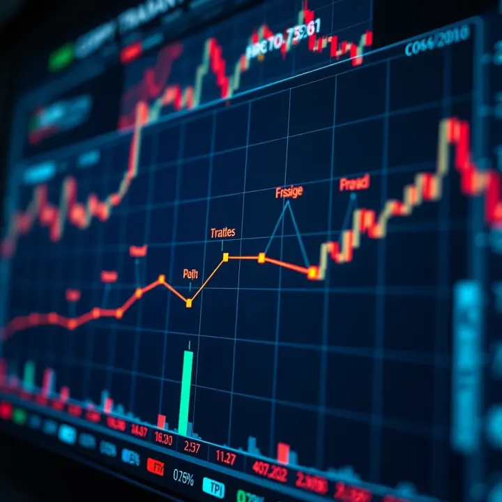 Graph showing the connection between expert traders and followers in copy trading