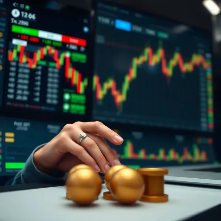 Illustration of risk management concepts in financial trading