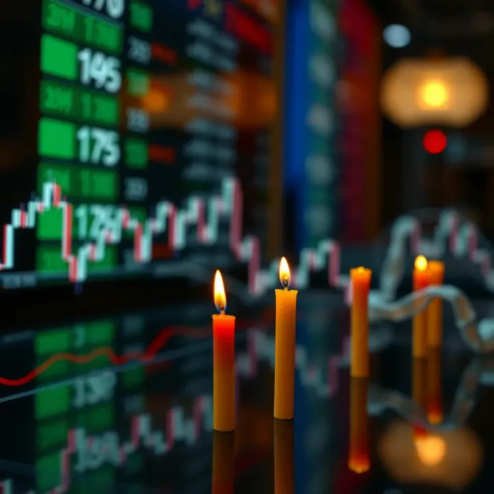 Essential Japanese Candlestick Formations for Market Interpretation Detailed illustration of key Japanese candlestick formations used for market trend prediction