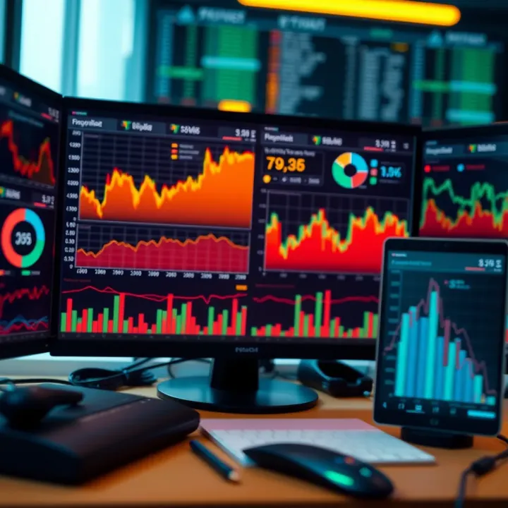 Continuous Risk Evaluation and Monitoring for Organizational Stability Illustration of continuous risk evaluation and monitoring with charts and analytics to maintain organizational safety and stability