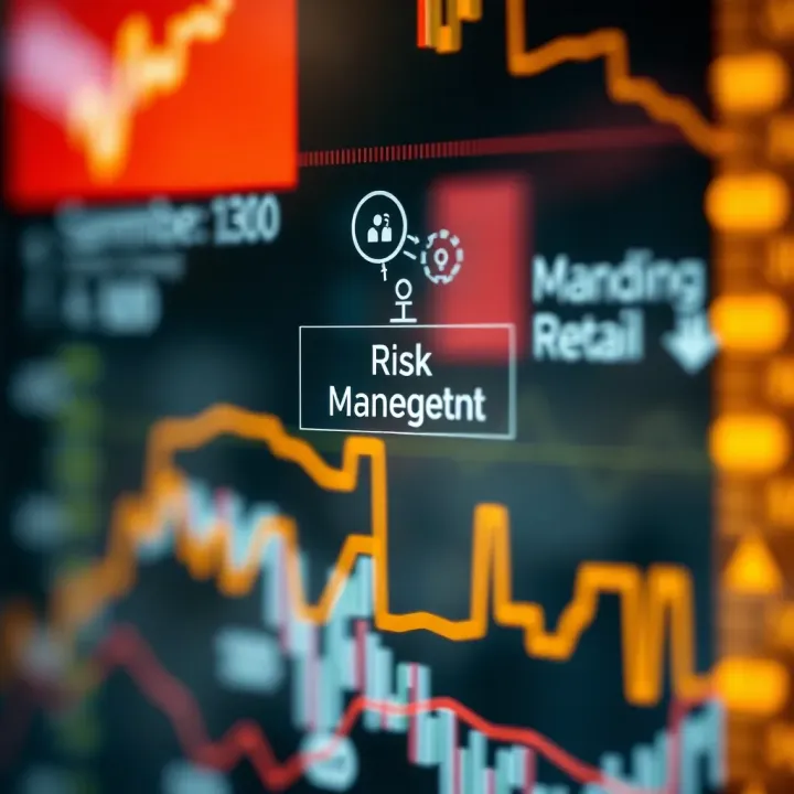 Conceptual illustration showing interconnected elements representing risk identification, assessment, and mitigation within an organizational framework