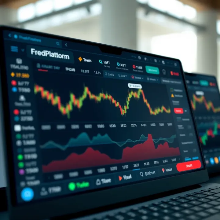 Dashboard displaying various trading tools and security features available in a no-cost trading platform