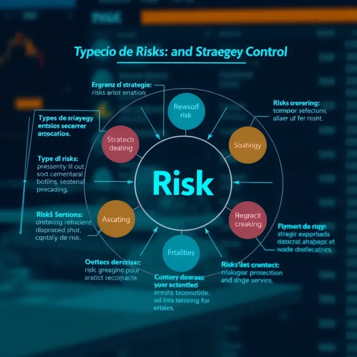 Diagram showing various types of risks and strategic approaches for effective control and reduction